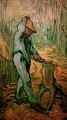 El leñador según Millet Vincent van Gogh